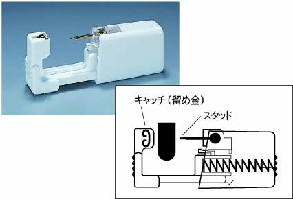 片耳用ピアッサー